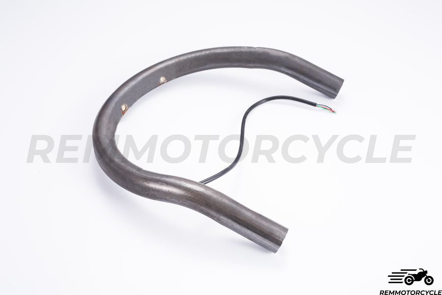 U frame back motorcycle LED strip with Integrated flat and Rebuilt Dia. 0.98in (25 mm)