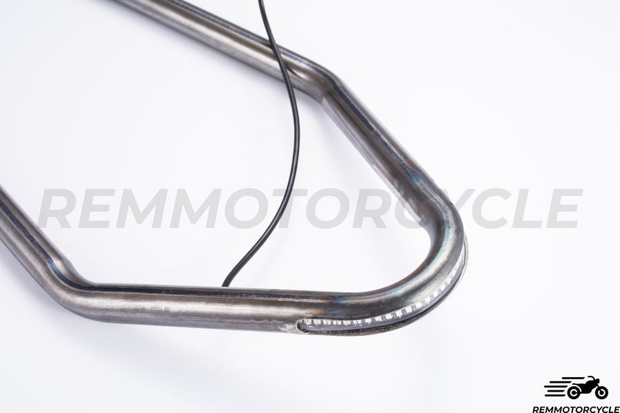 U frame raised with integrated LED strip for seat Racing 2