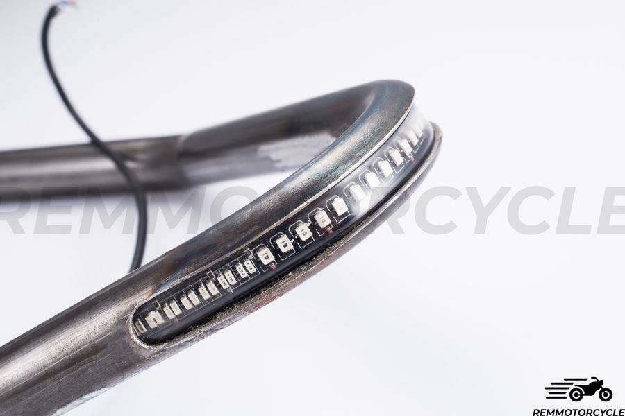 U frame raised with integrated LED strip for seat Racing 2