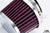 Motorcycle Air Filter Oval Red