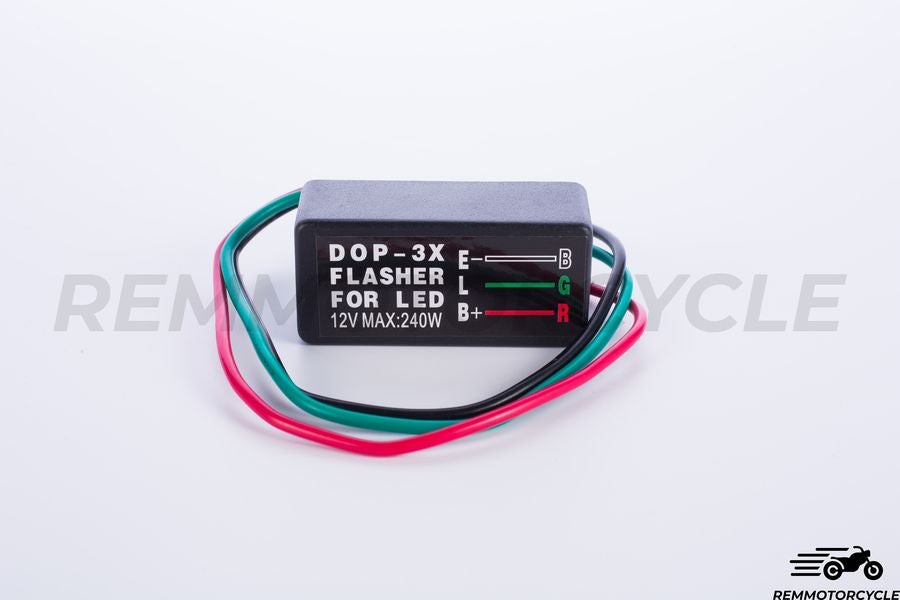 Central Flashing Led Motorcycle