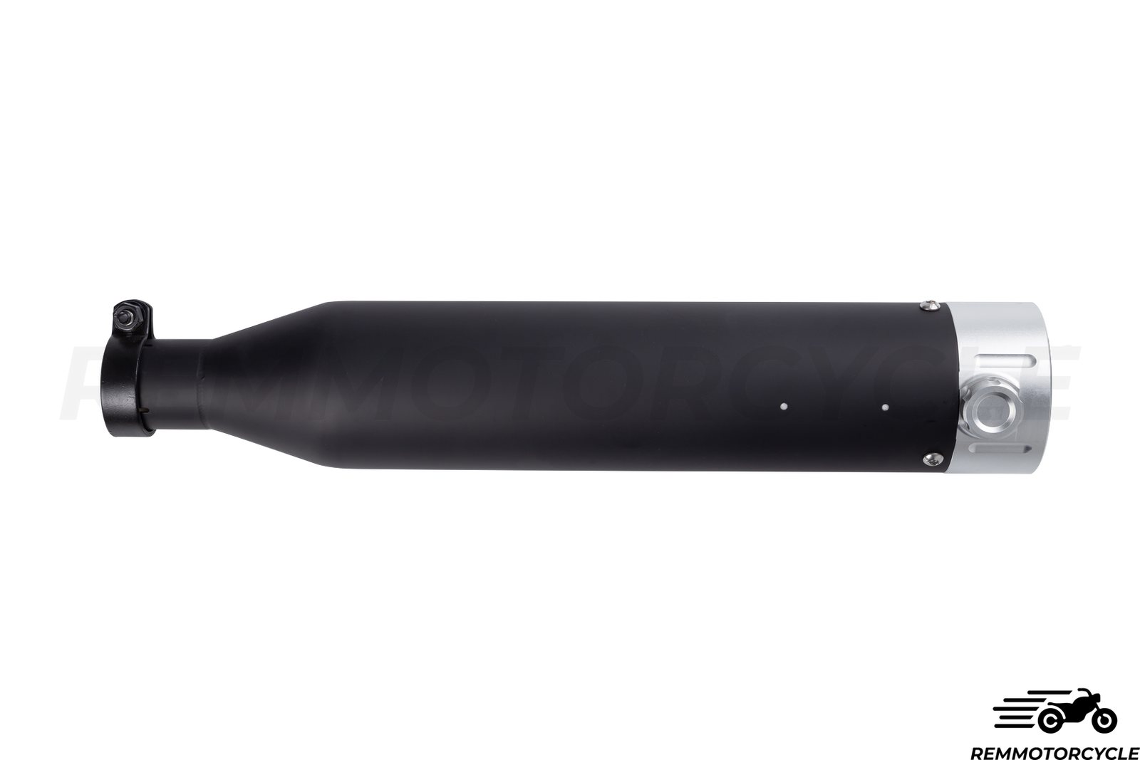 Black exhaust with manual valve