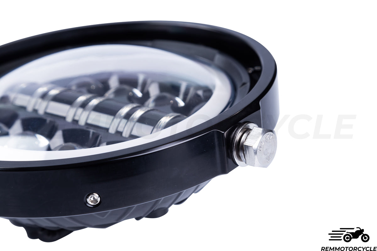 Eye Angel 7-inch LED spotlight - Orange & White