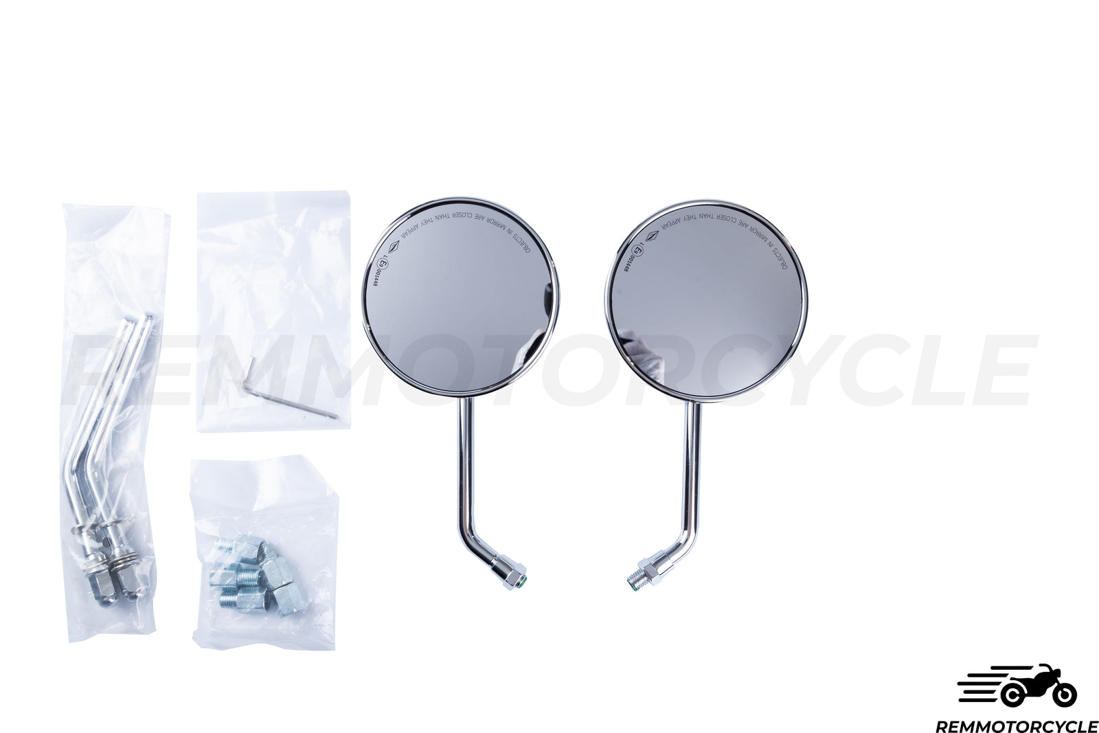 Classic chrome mirrors