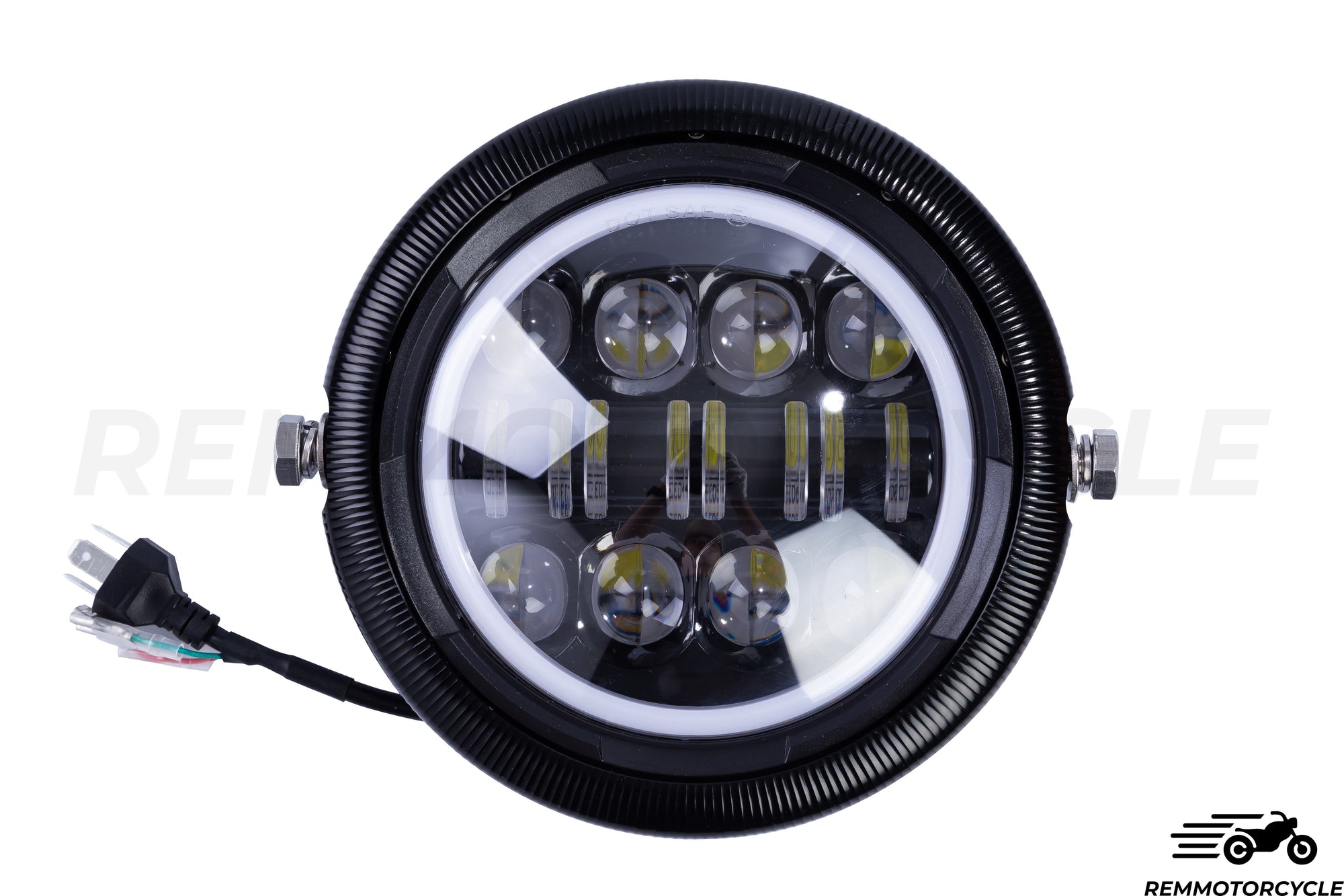 Eye Angel DRL 7-inch LED spotlight - CNC aluminum bracket