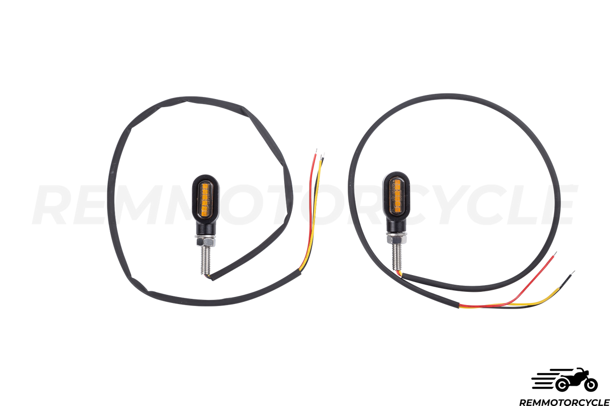 Motorcycle LED Mini Flasher Approved Remmotorcycle