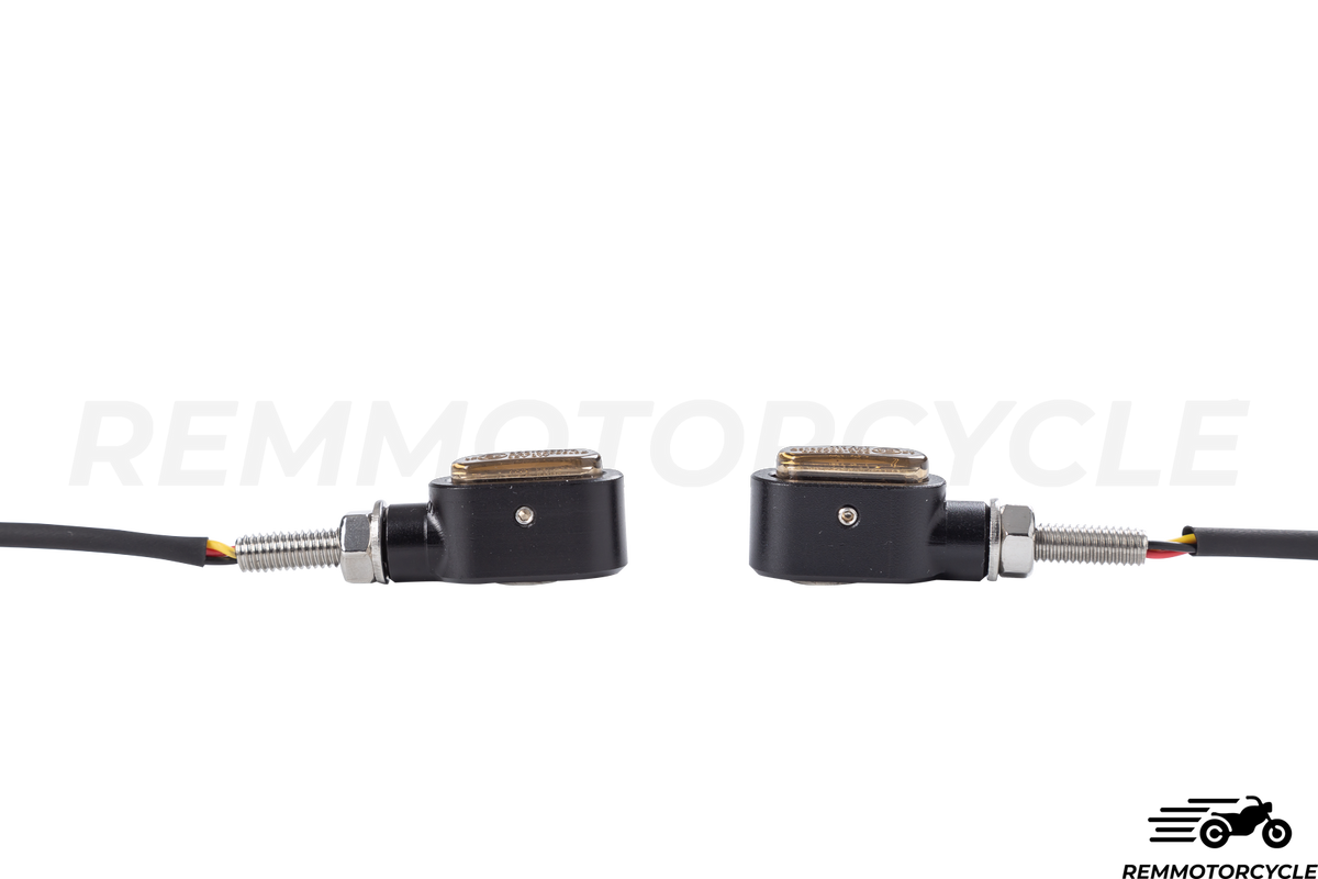 REMMOTORCYCLE 3 in 1 Motorcycle LED Approved Mini Blinker