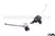 Motorcycle brake and clutch lever Black and Silver