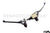 Motorcycle brake and clutch lever Black and Silver