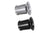 Motorcycle velocity stacks 2.1" Long version Silver
