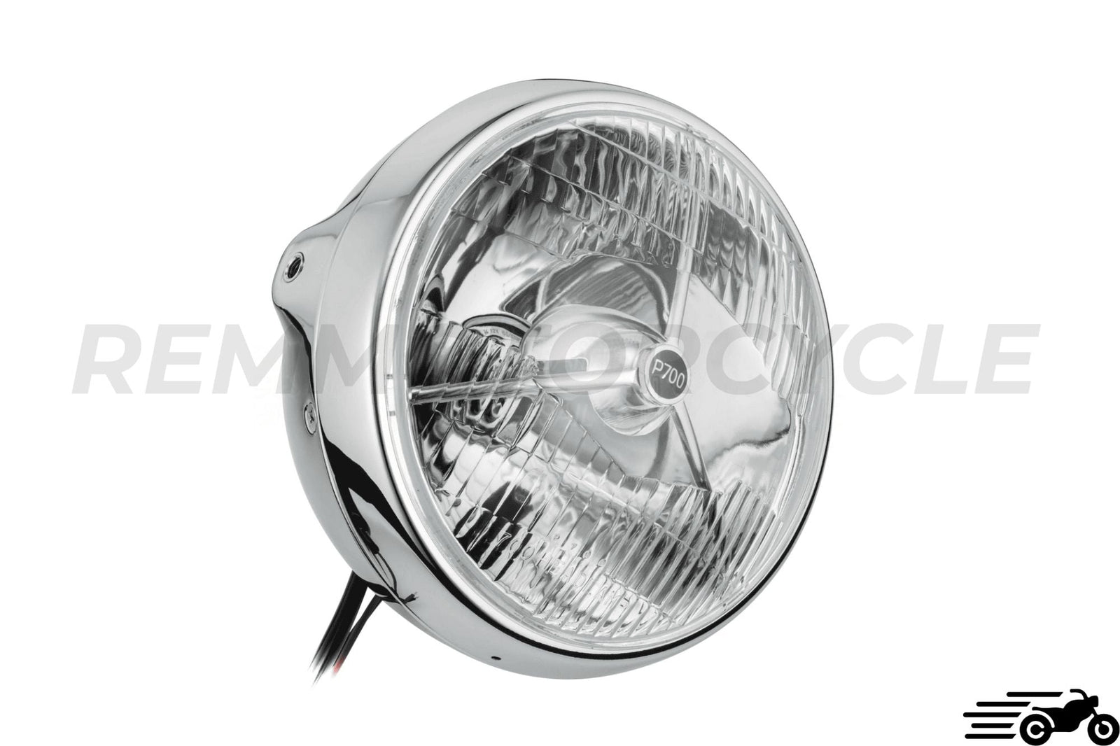 LUCAS P700 Vintage motorcycle headlight