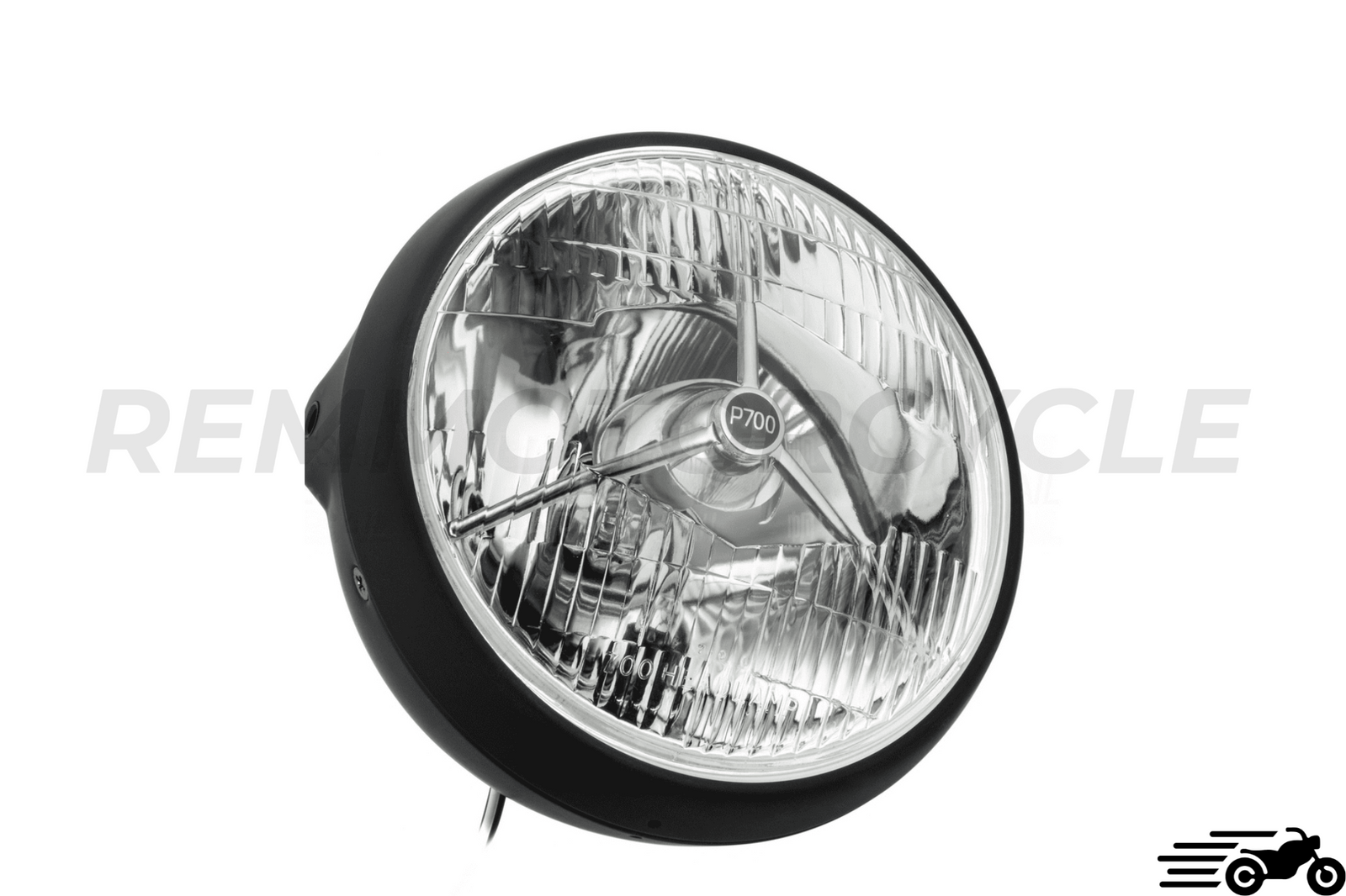 LUCAS P700 Vintage motorcycle headlight