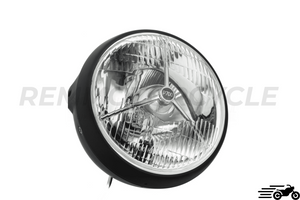 LUCAS P700 Vintage motorcycle headlight