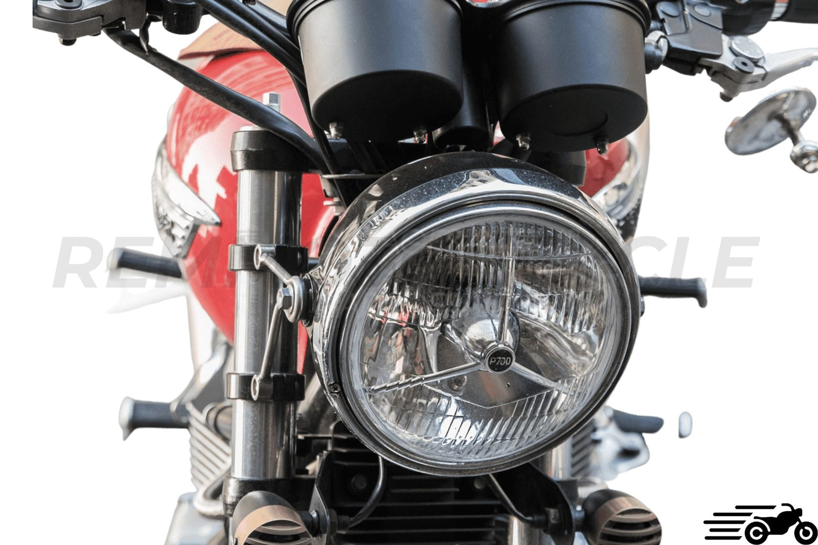 LUCAS P700 Vintage motorcycle headlight
