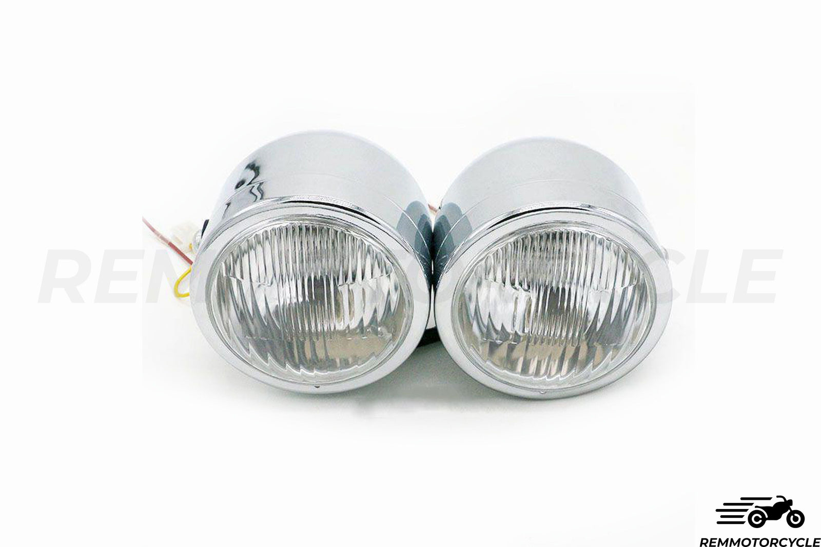 Double optic headlight Chrome or Black
