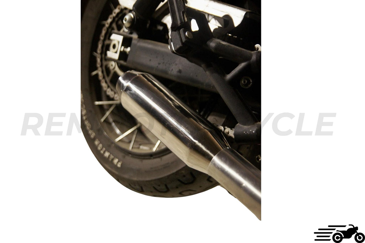 Pair of Short Brixton Cromwell Mufflers