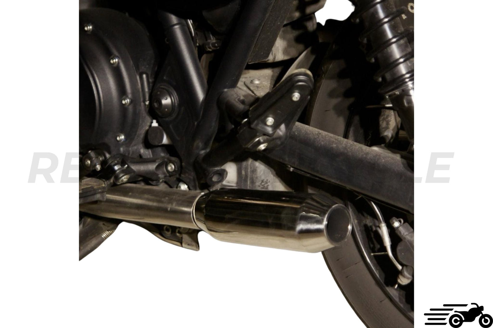 Pair of Short Brixton Cromwell Mufflers