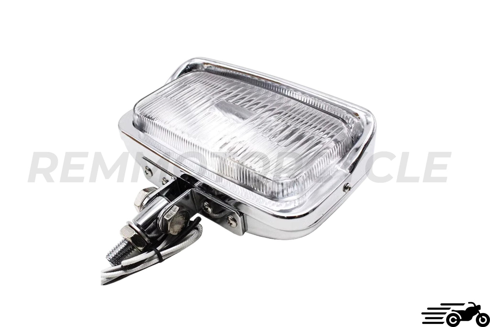 Rectangular front headlight