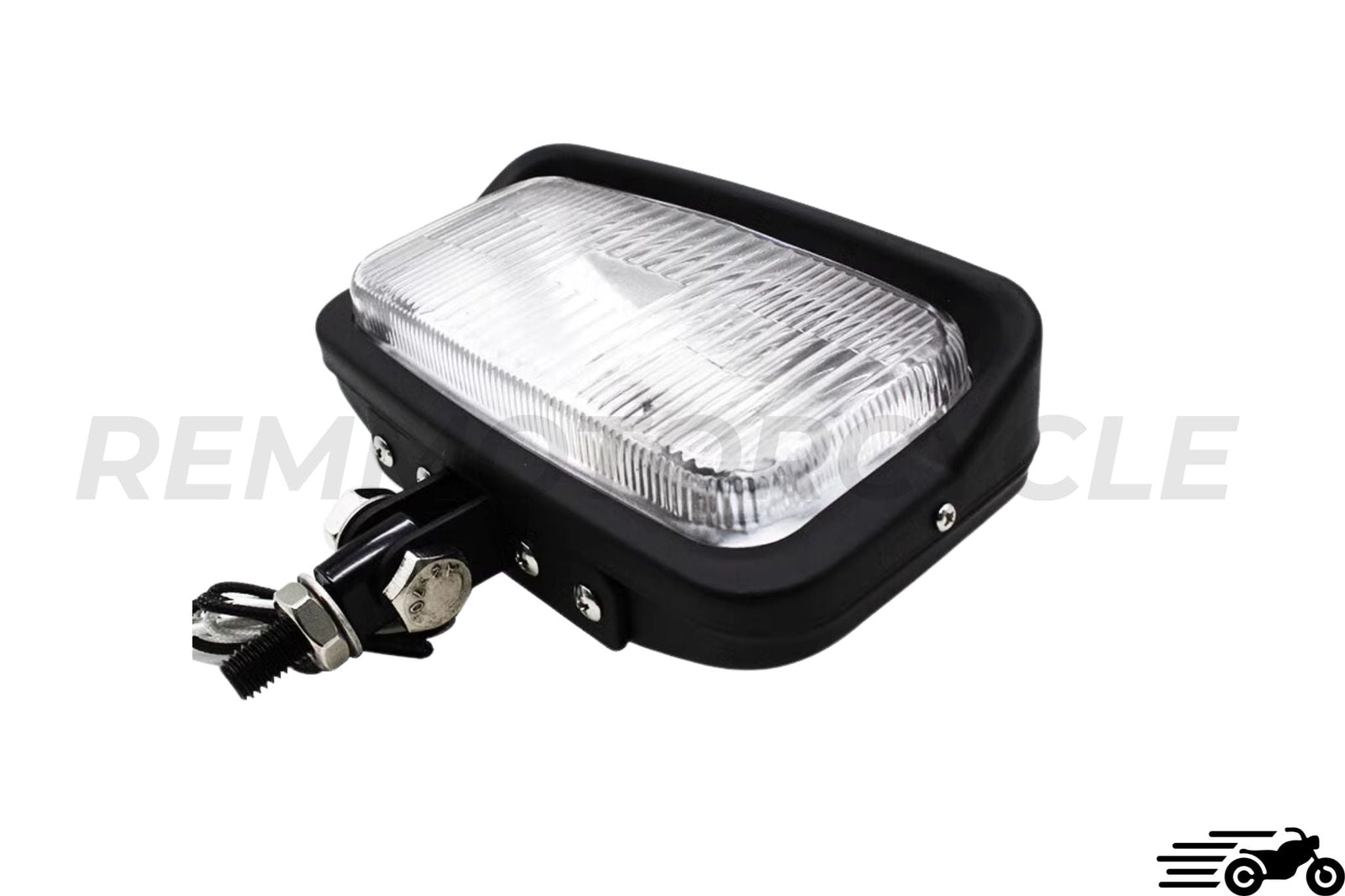 Rectangular front headlight