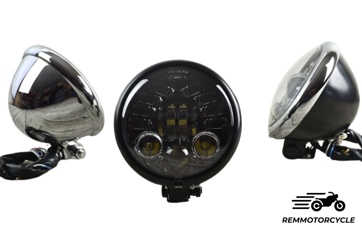 Multi DRL 15.5cm headlamp with integrated indicators
