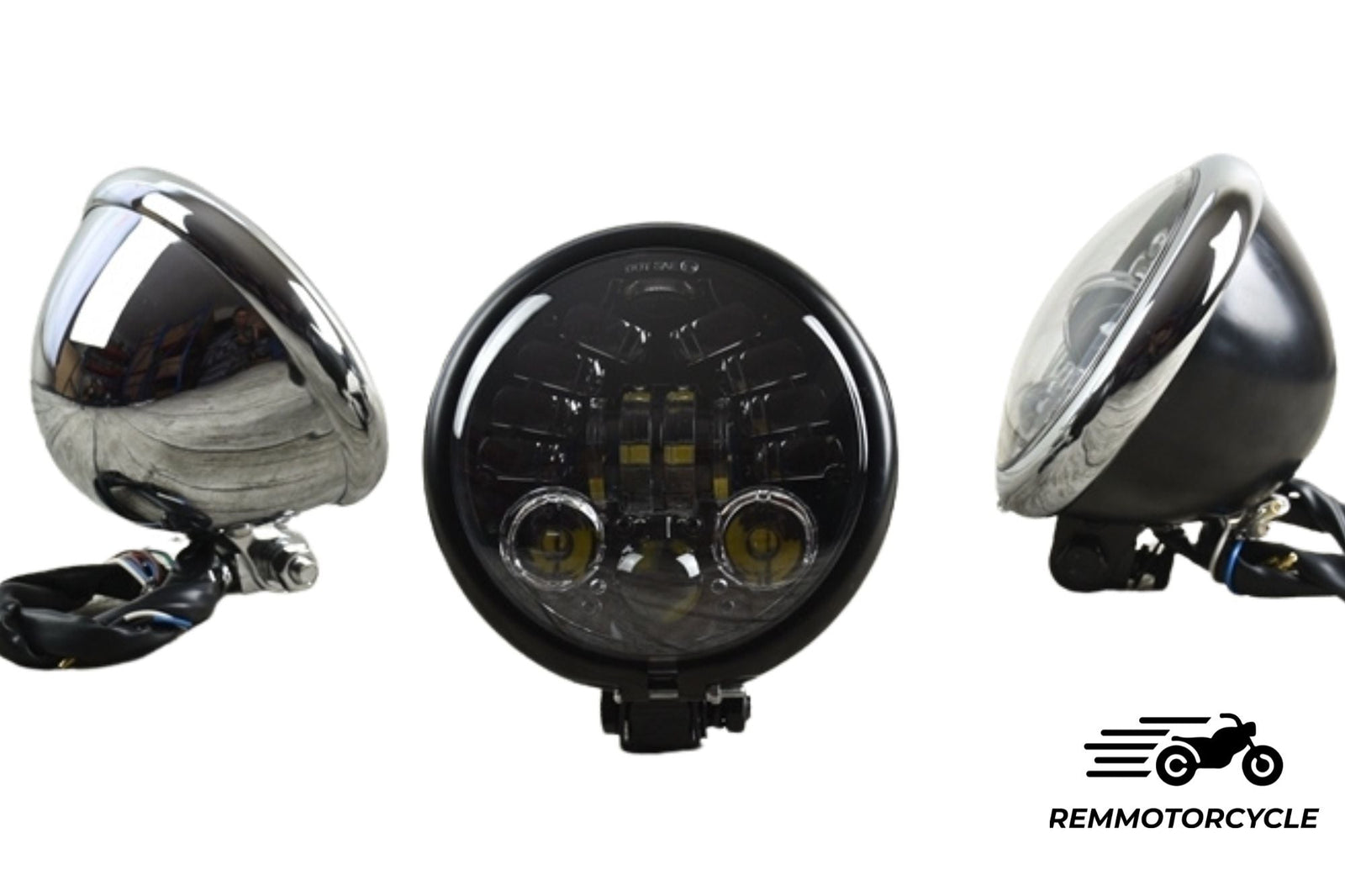 Multi DRL 15.5cm headlamp with integrated indicators