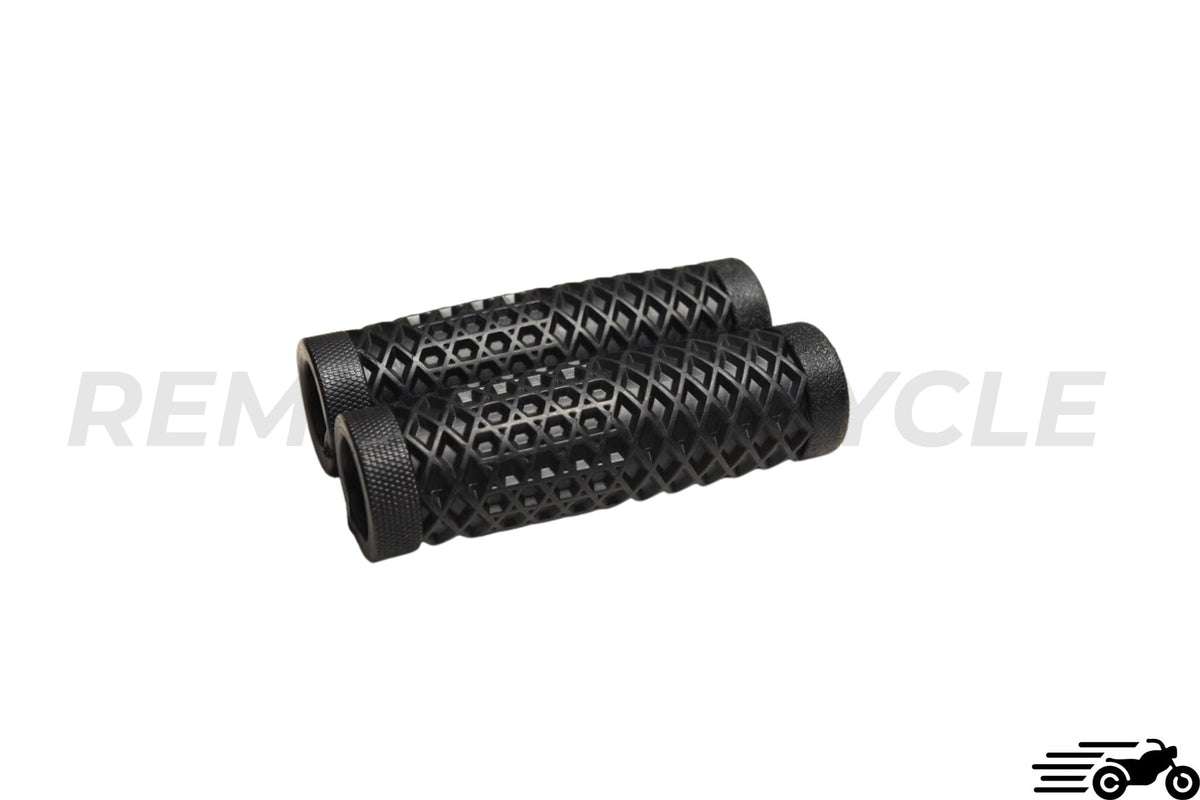 Retro vintage rubber grip