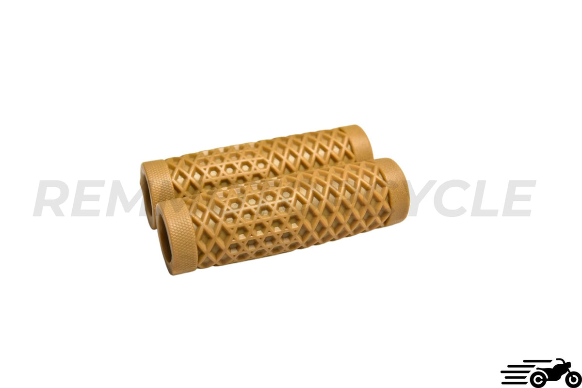 Retro vintage rubber grip