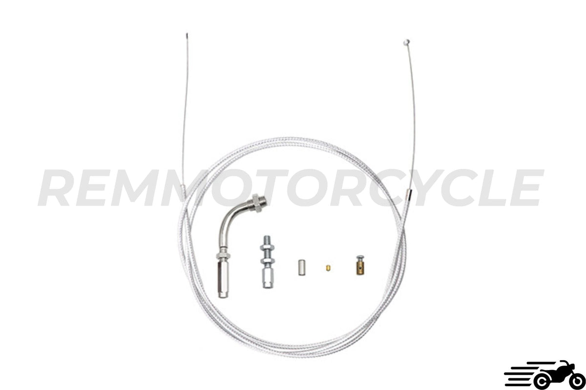 7/8" Aluminum throttle with 2 cables