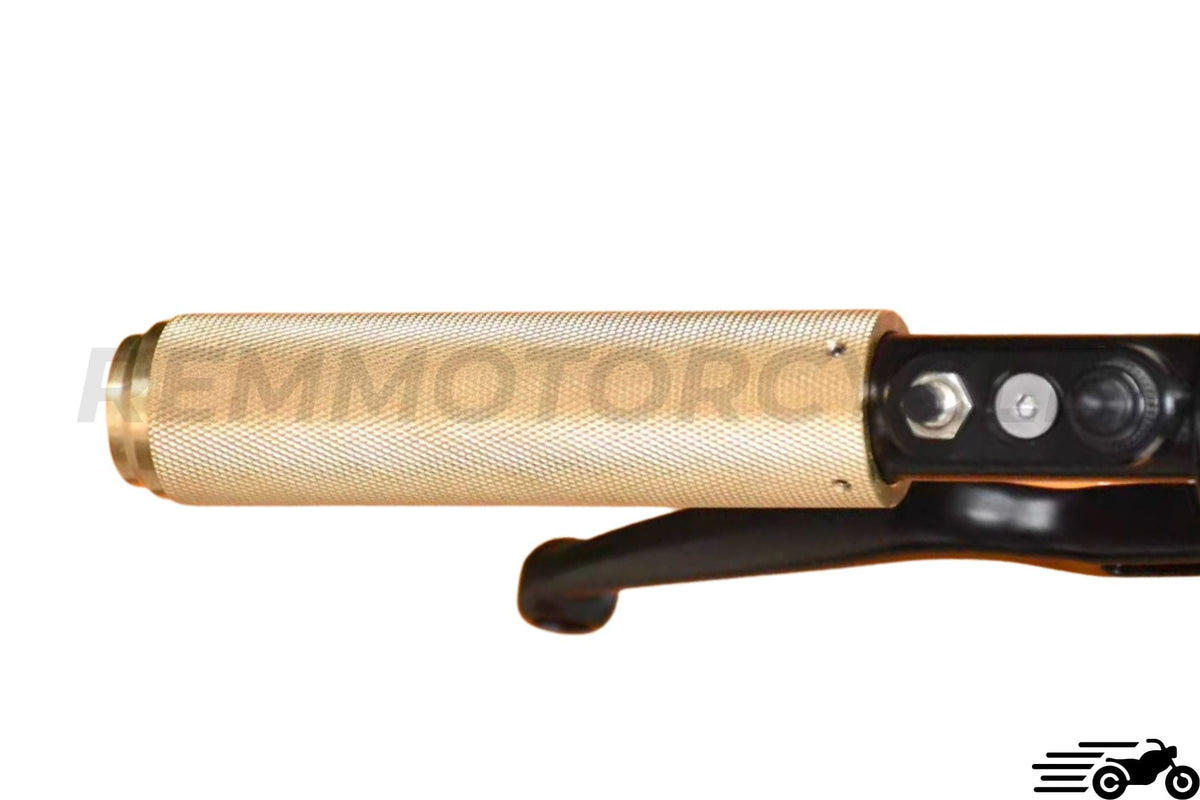 7/8"  non-slip brass handle grip