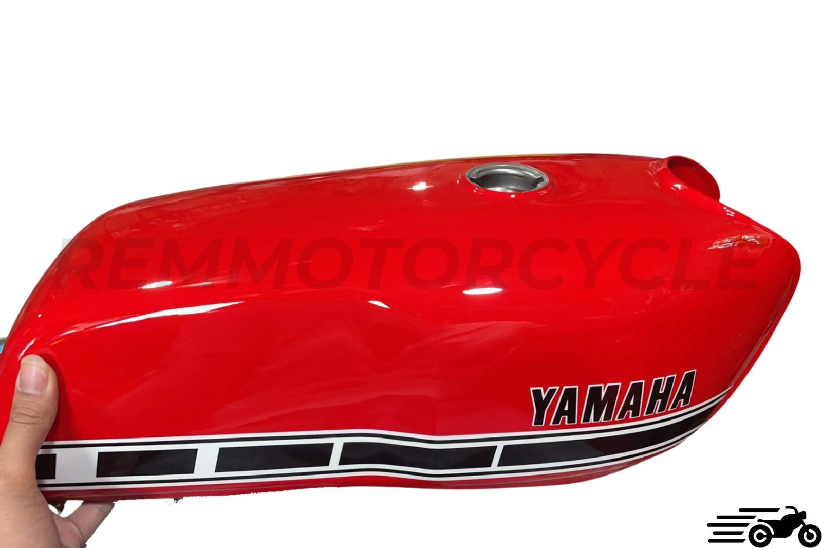 Gas tank Cafe Racer Red YAMAHA  2,37gal