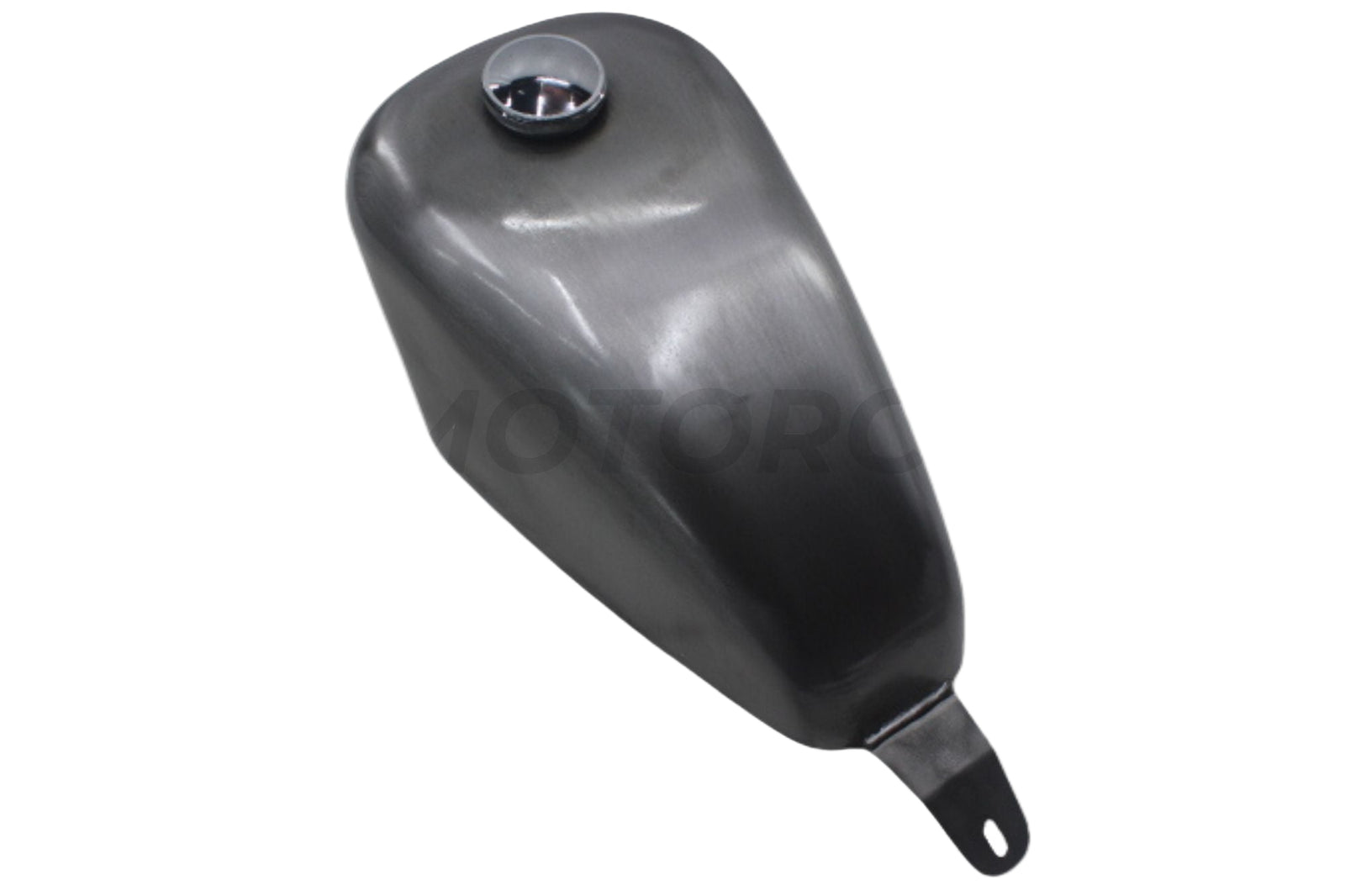 Kawasaki VN Vulcan 4.8 gallon gas tank, unpainted, black in color, with a cap included.