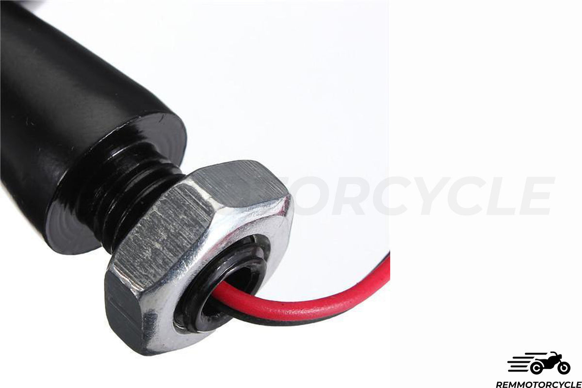 Pair of Bullet LED Flashers Black or Chrome Different Lenses