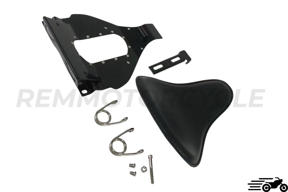 Solo Seat + Support for Harley Davidson Softail