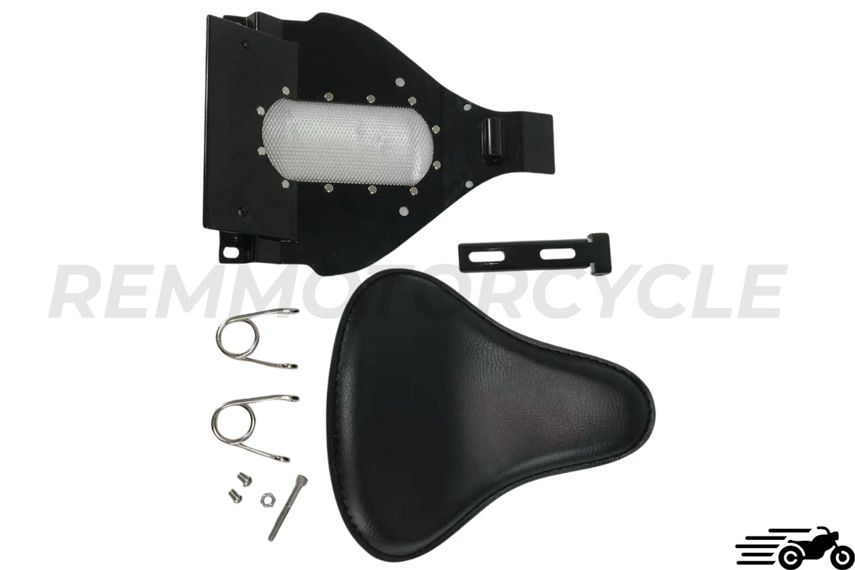Solo Seat + Support for Harley Davidson Softail
