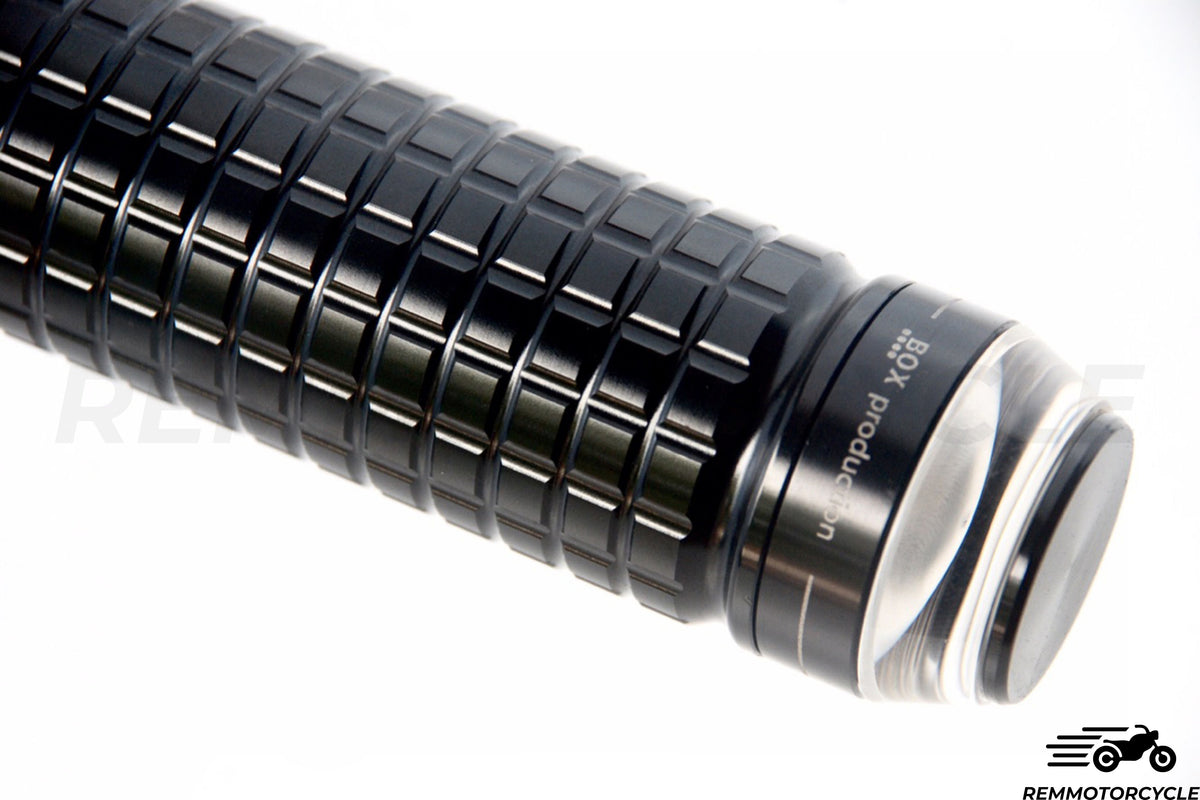 Handlegrips aluminum Black or Silver 0.86 in (22mm)