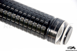Handlegrips aluminum Black or Silver 0.86 in (22mm)