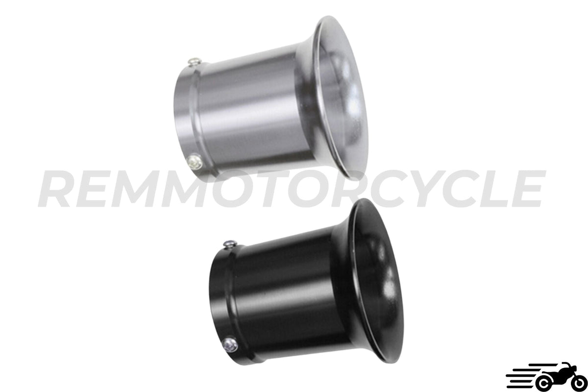 Motorcycle velocity stacks 2.1&quot;  Long version