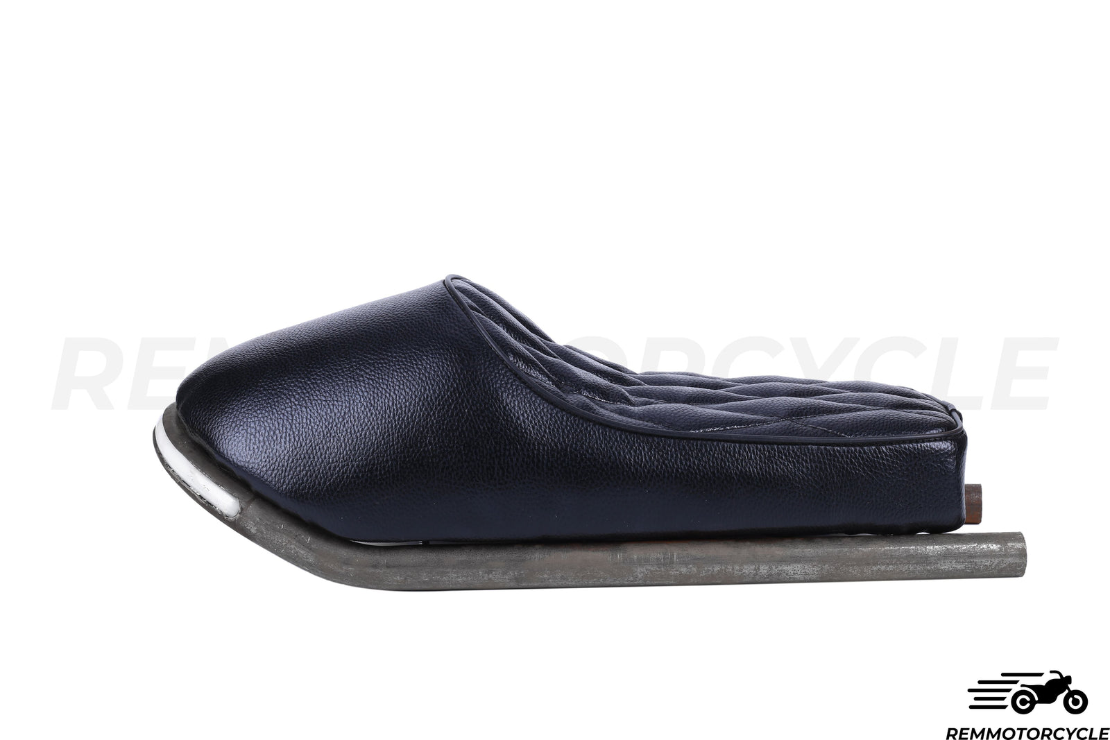 Seat Cafe Racer metal background with LED Buckle