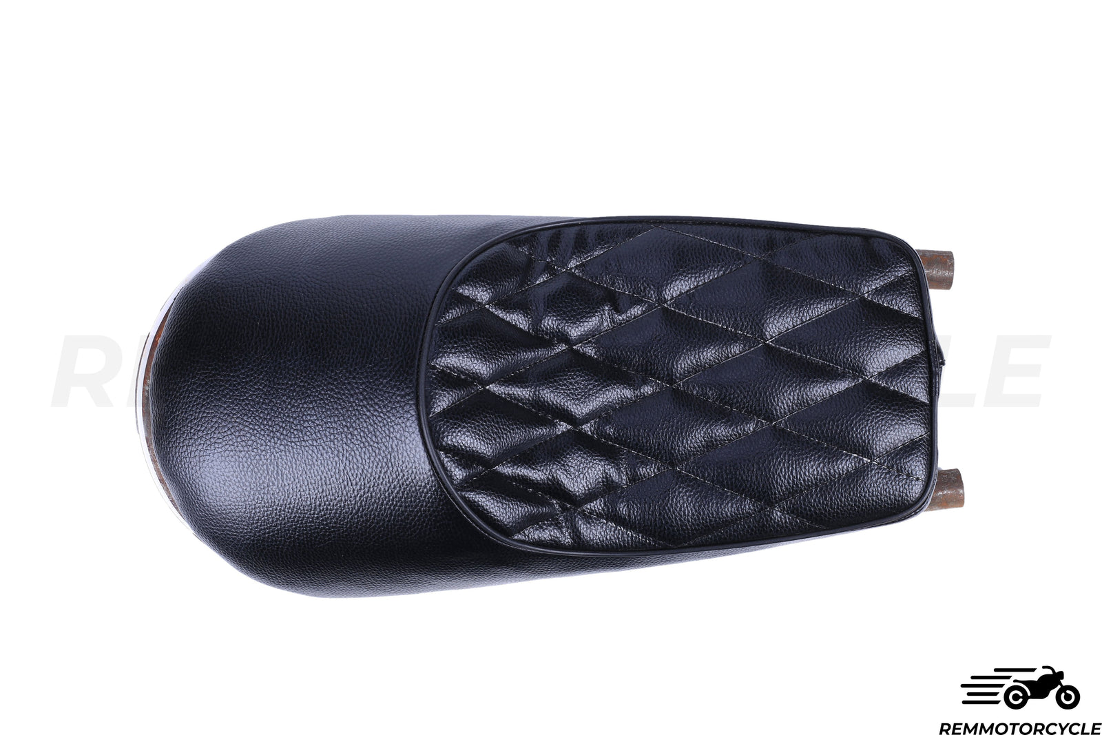 Seat Cafe Racer metal background with LED Buckle