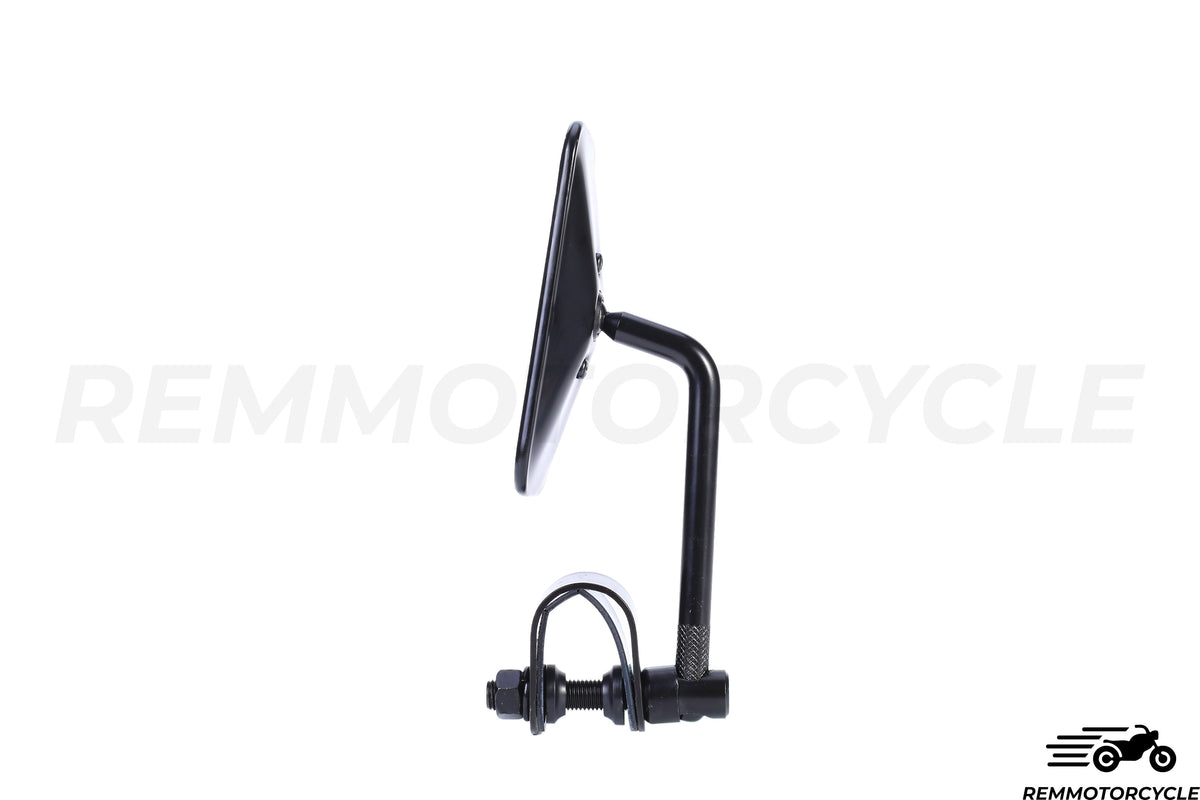 Mirror Square Retro Classic With Black handlebar