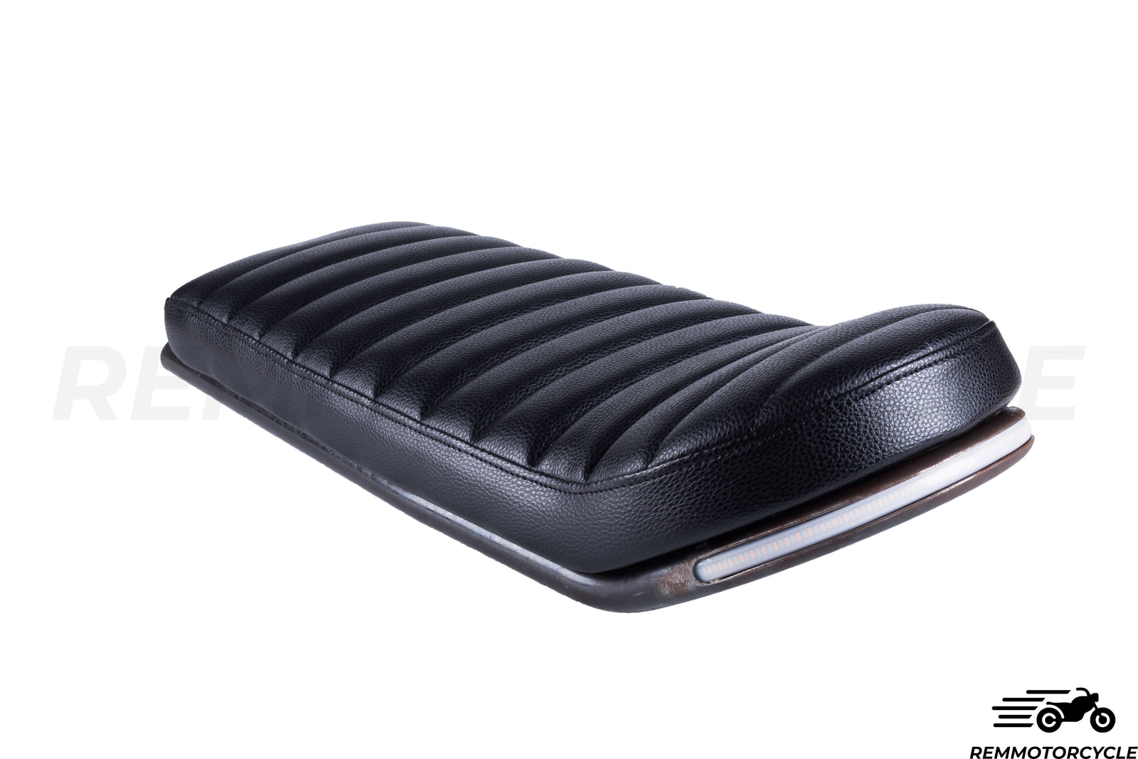 Black seat raised model "Type 1" 19.68 in (50 cm) with LED scrolling buckle