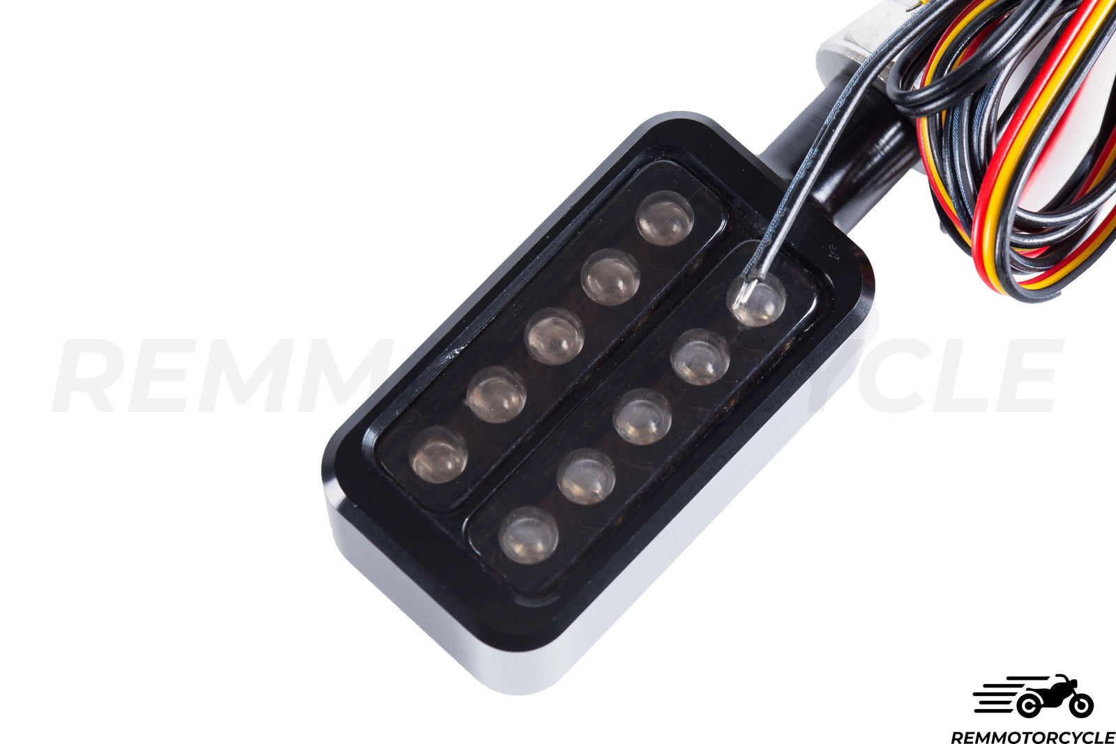 Tail Lights & Indicators Motorcycle Aluminum Black