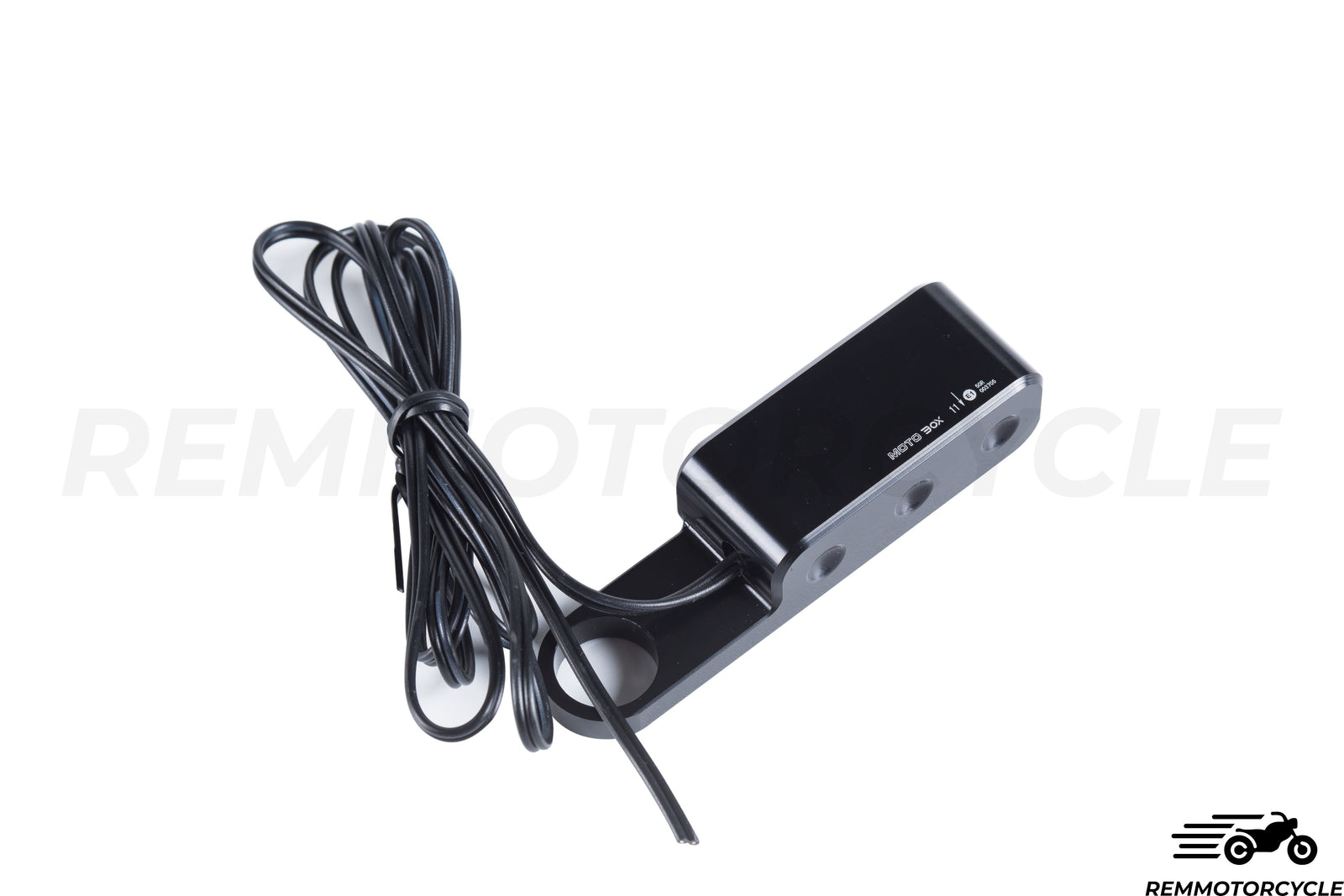 Motorcycle Turn Signal Lights Aluminum Handlebar Black Approved