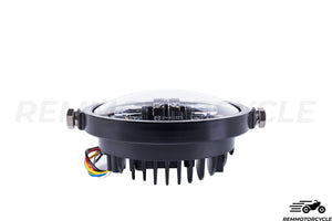 Proyector LED DRL Multi de 5,5 (14 cm) pulgadas con intermitentes integrados