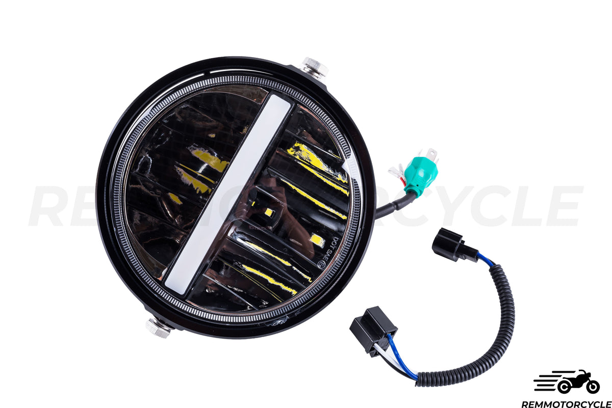 Headlamp LED BARRE 7 inch 55W