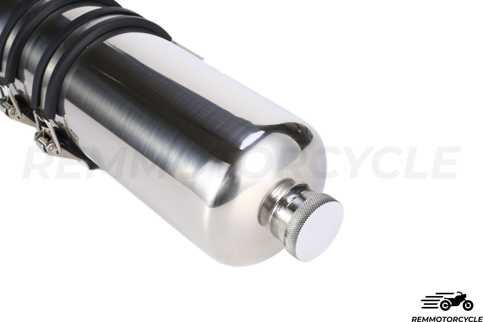 Additional gas tank INOX 1.5 Bottle with bracket