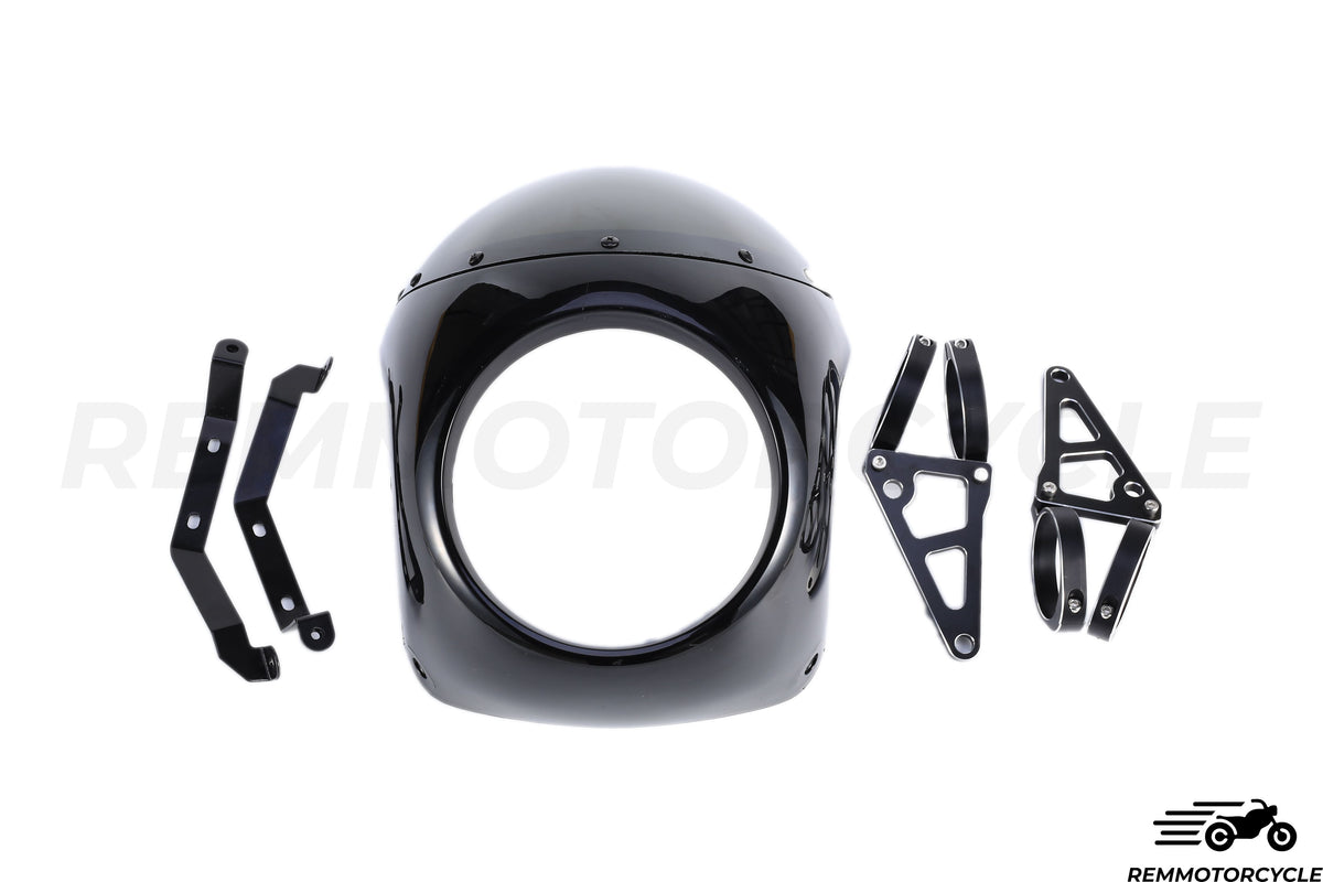 Cafe Racer Fairing Black for Benelli Leoncino 500