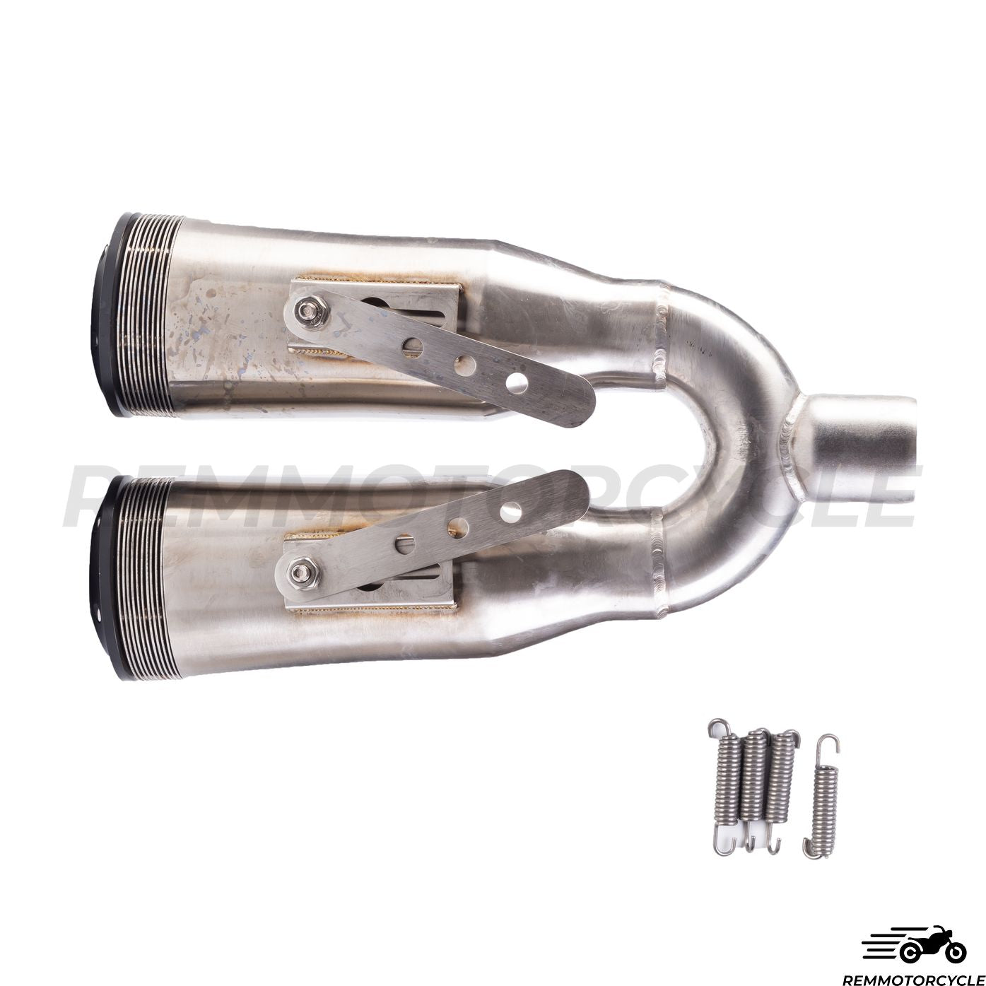 Exhaust Muffler Stainless DISC DOUBLE