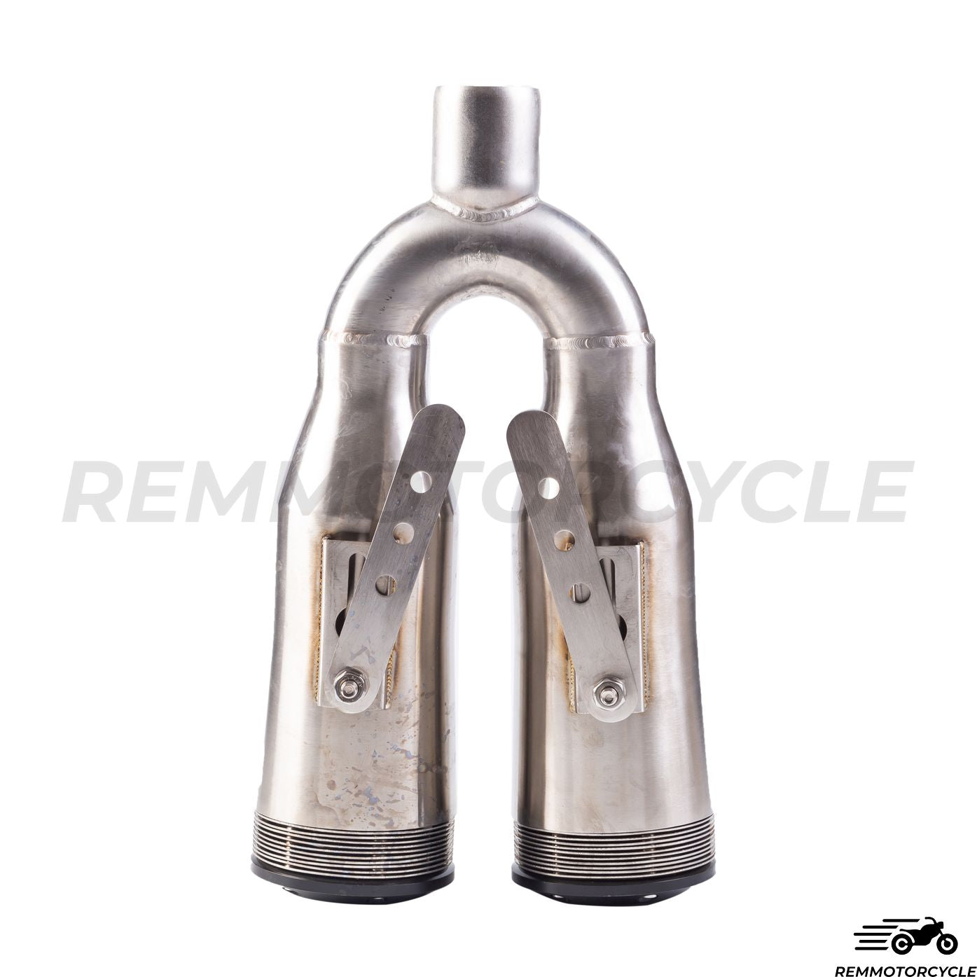 Exhaust Muffler Stainless DISC DOUBLE