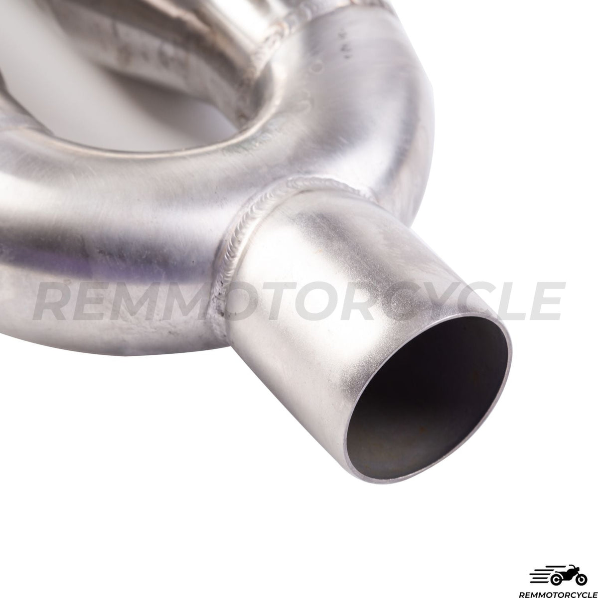 Exhaust Muffler Stainless DISC DOUBLE